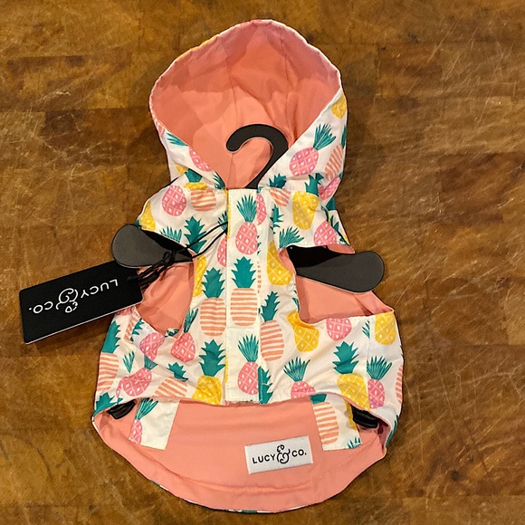 Lucy & co Pet Reversible ☔️ Raincoat - Picture 5 of 15